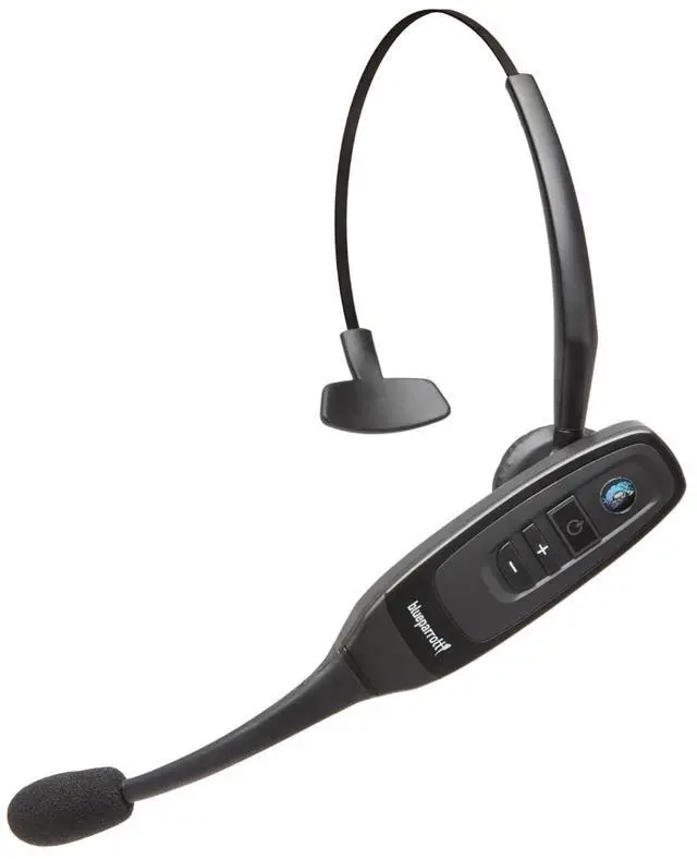 Main image of BlueParrott C400-XT Mono Bluetooth Wireless Headphones 96% Noise Canceling Trucker Headset with Mic, Convertible Over Head to Behind Neck Style with 300 ft. Wireless Range, 24 hrs. Talk Time, Black