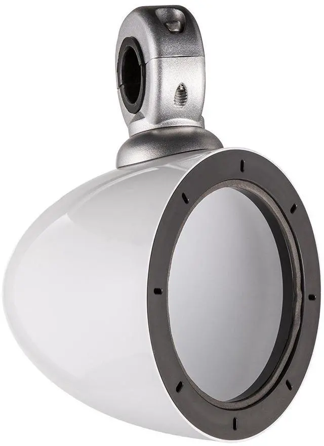 Alt view image 3 of 5 - Kicker 4 Inch Tower Enclosure 40KMMTESW White