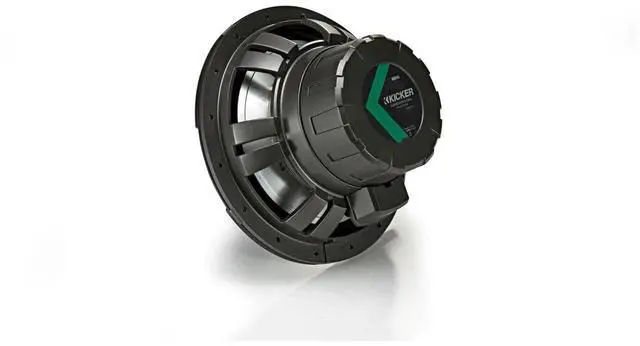 Alt view image 2 of 3 - Kicker 45KM104 10" 350w Peak/175w RMS Marine Boat Subwoofer SVC 4-ohm Sub KM10