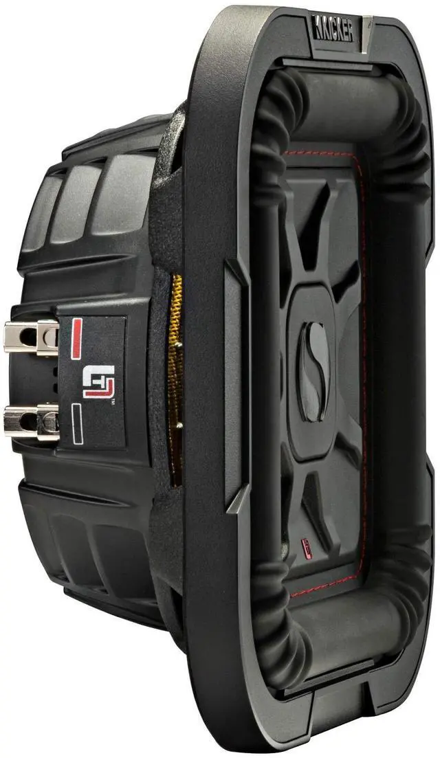 Alt view image 2 of 5 - Kicker 46L7T82 L7T L7-Thin 8-Inch (20cm) Subwoofer, Dual Voice Coil, 2-Ohm, 350 Watt