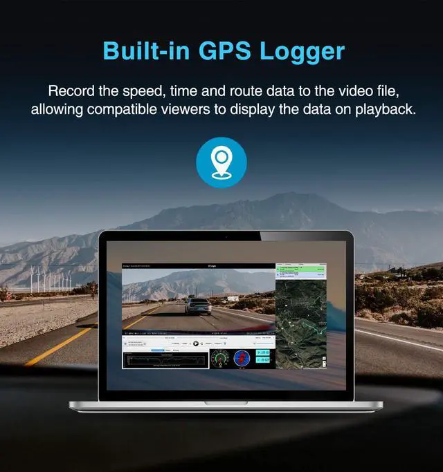 Alt view image 5 of 5 - VIOFO A129 Pro 4K Dash Cam 3840x2160P Ultra HD 4K Dash Camera 8MP Sensor GPS Wi-Fi, Buffered Parking Mode, G-Sensor, Motion Detection, WDR, Loop Recording