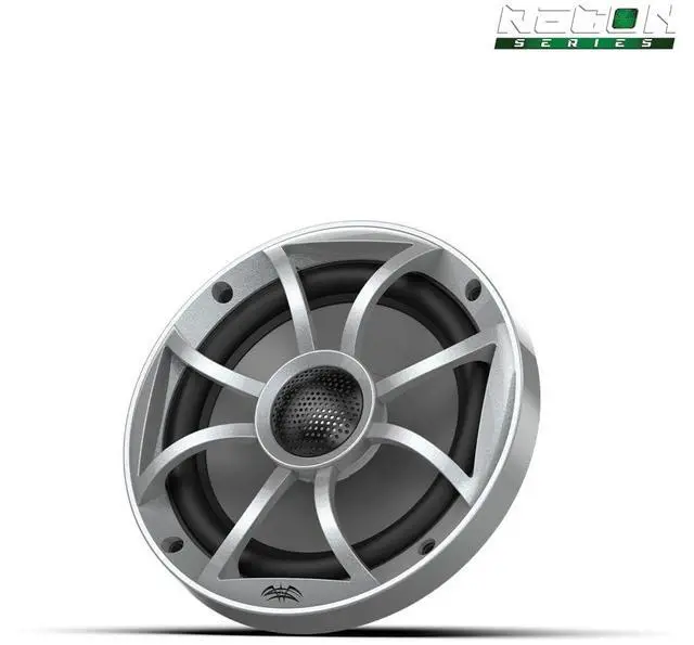 Alt view image 4 of 5 - wet sounds | Recon 6-S | High Output Component Style 6.5" Marine Coaxial Speakers with Silver Grille