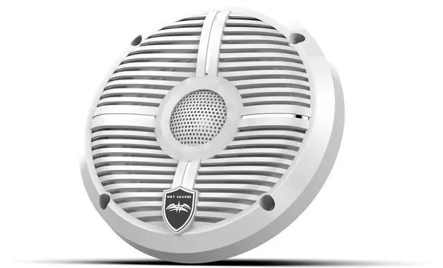 Alt view image 2 of 5 - wet sounds | Recon 6 XW-W | High Output Component Style 6.5" Marine Coaxial Speakers with White Grille