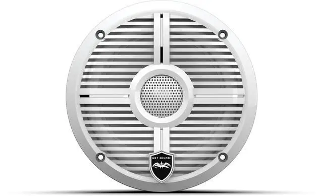 Alt view image 3 of 5 - wet sounds | Recon 6 XW-W | High Output Component Style 6.5" Marine Coaxial Speakers with White Grille