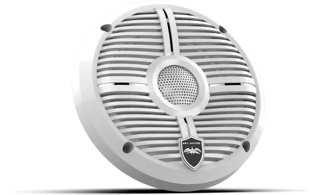 Alt view image 4 of 5 - wet sounds | Recon 6 XW-W | High Output Component Style 6.5" Marine Coaxial Speakers with White Grille