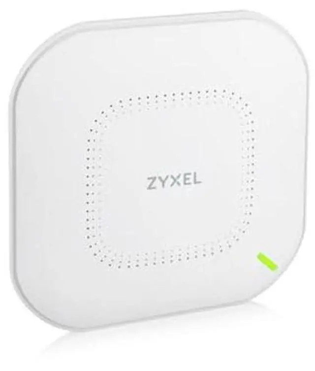 Alt view image 2 of 5 - Zyxel True WiFi 6 AX1800 Wireless Gigabit Business Access Point | Mesh, Seamless Roaming, Captive Portal | WPA3 Security | NebulaFlex Hybrid Cloud | POE+ or AC Powered | AC Adapter Included | NWA110AX