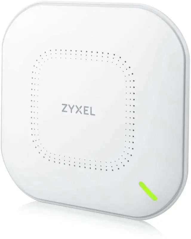 Main image of Zyxel True WiFi 6 AX1800 Wireless Gigabit Business Access Point | Mesh, Seamless Roaming, Captive Portal | WPA3 Security | NebulaFlex Hybrid Cloud | POE+ or AC Powered | AC Adapter Included | NWA110AX
