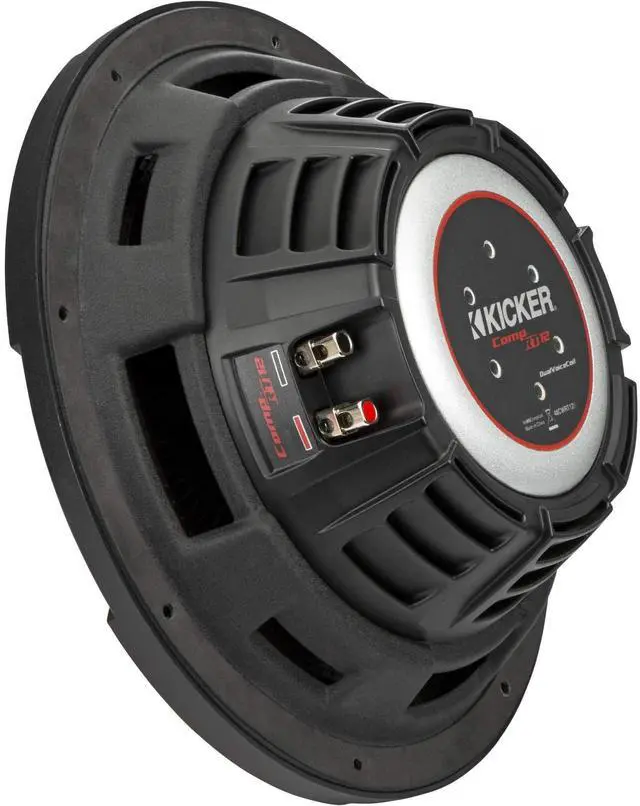 Alt view image 4 of 5 - Kicker 48CWRT124 CompRT 12" Subwoofer, DVC, 4-ohm
