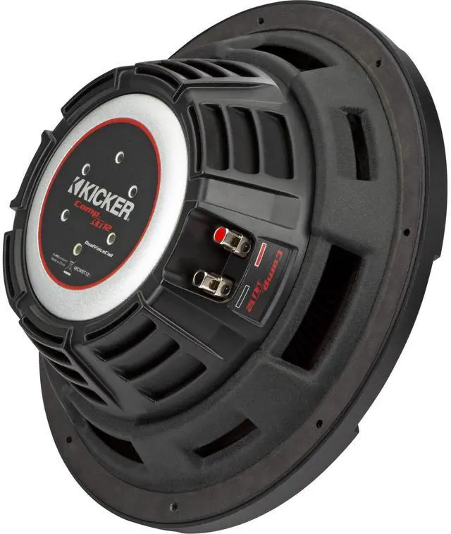 Alt view image 3 of 5 - Kicker 48CWRT124 CompRT 12" Subwoofer, DVC, 4-ohm