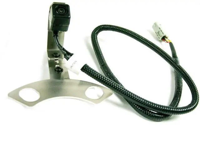 Main image of Brandmotion SummitView Adjustable Rear Vision System with Panasonic OEM-Grade Camera Compatible with Jeep Wrangler JK/JL with Aftermarket Display - Stainless Steel Tire Bracket - No Dealer Activation