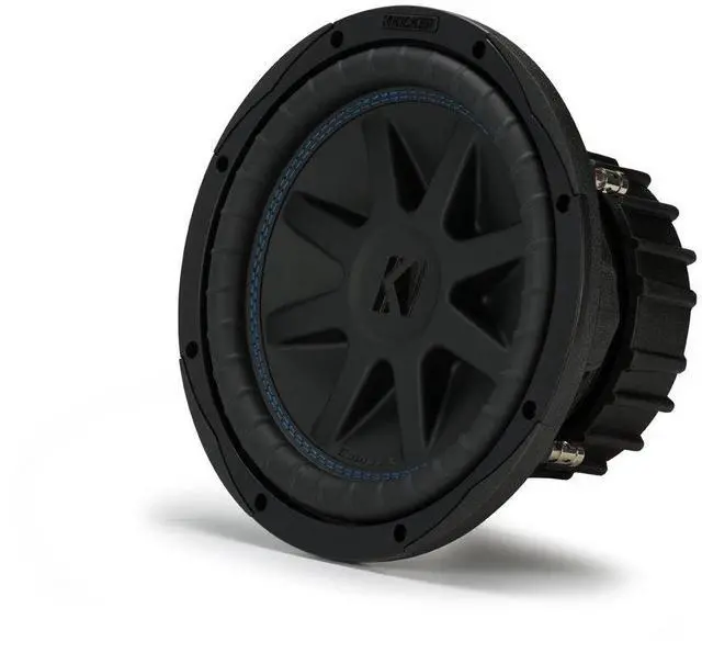 Alt view image 2 of 5 - Kicker CVX102 COMPVX 10" Subwoofer Dual Voice Coil 2-Ohm 600W