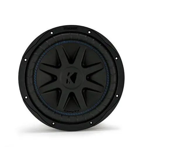 Alt view image 3 of 5 - Kicker CVX102 COMPVX 10" Subwoofer Dual Voice Coil 2-Ohm 600W