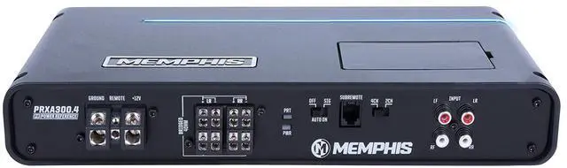 Alt view image 3 of 5 - Memphis PRXA300.4 4-Channel 300W RMS Power Reference Series Amplifier