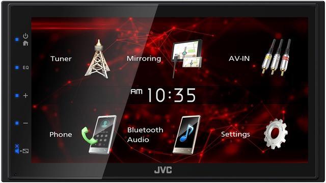 Main image of JVC KW-M180BT Bluetooth Car Stereo Receiver with USB Port  6.75" Touchscreen Display - AM/FM Radio - MP3 Player Double DIN  13-Band EQ