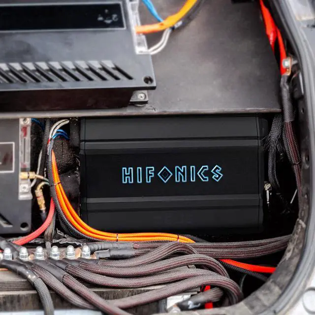 Alt view image 5 of 5 - Hifonics Zeus Delta 1,750 Watt Compact 5 Channel Nickel Plated Mobile Car Audio Amplifier with Auto Turn On Feature, ZD-1750.5D, Black