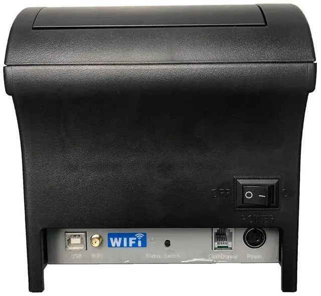 Alt view image 3 of 4 - NETUM 80mm Thermal Receipt Printer, WiFi POS Printer with Auto Cutter, USB Serial Ethernet LAN Port Support Cash Drawer ESC/POS
