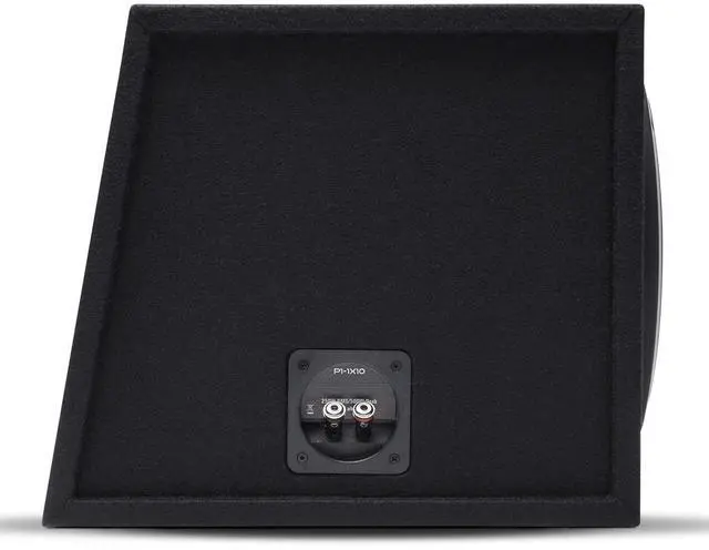 Alt view image 3 of 4 - Rockford Fosgate Punch P1-1X10 Single P1 10" Loaded Subwoofer Enclosure Ported