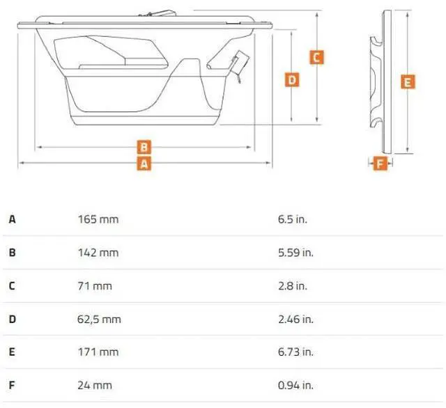 Alt view image 5 of 5 - Hertz Cento Series CX165 6.5" Two-Way Coaxial Speakers - Pair