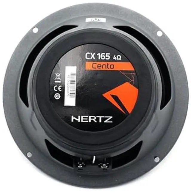 Alt view image 4 of 5 - Hertz Cento Series CX165 6.5" Two-Way Coaxial Speakers - Pair