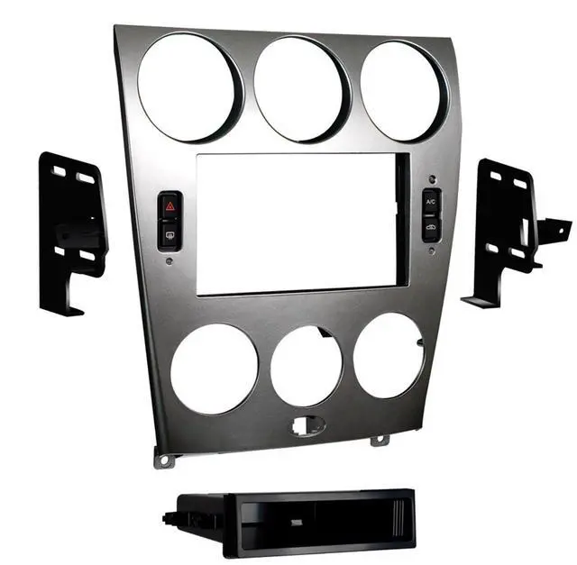 Main image of Metra 99-7523S 2003-2005 Mazda 6 Double and ISO DIN Radio Install Kit,Silver