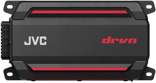 Alt view image 2 of 5 - JVC KS-DR2001D 600W Mono Compact Digital Amplifier for Car, Marine, UTV & Motorsport Vehicles, Solid Corrosion-Resistant Aluminum Chassis, IPX6, IPX7 & IP6X Certified and Vibration-Proof