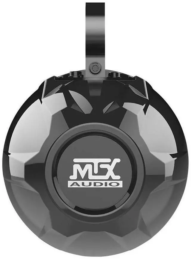 Alt view image 2 of 3 - MTX MUD65PL Mud Series 6.5 Inch 50 Watt RMS Handlebar Cage Mount Weatherproof Coaxial Motorcycle ATV UTV Speaker Pair with RGB LED Lights