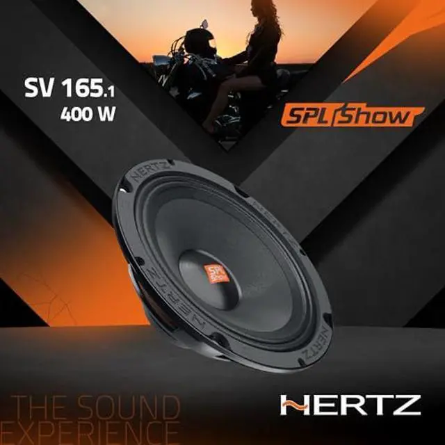 Alt view image 3 of 5 - Hertz SPL Show Series SV-1651 6.5" 4-Ohm SPL Midrange Speaker Drivers (Pair)