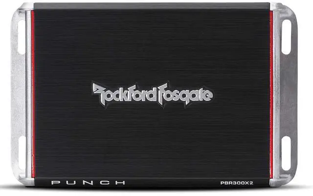 Main image of Rockford Fosgate PBR300X2 Punch 300 Watt 2 Channel Boosted Rail Amplifier