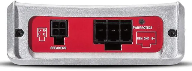 Alt view image 4 of 5 - Rockford Fosgate PBR300X2 Punch 300 Watt 2 Channel Boosted Rail Amplifier