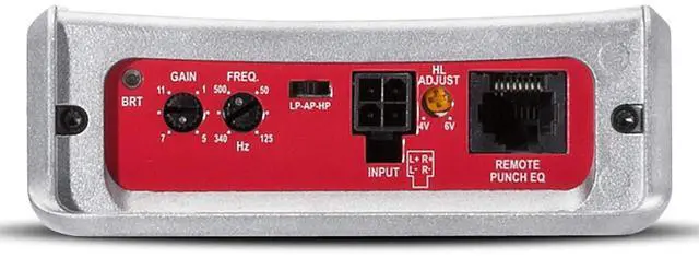 Alt view image 3 of 5 - Rockford Fosgate PBR300X2 Punch 300 Watt 2 Channel Boosted Rail Amplifier