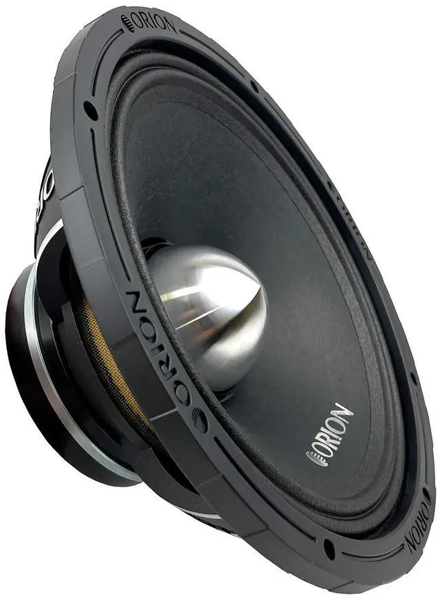 Main image of ORION HCCA108N 10 Neodymium Magnet Mid-Range Bullet Loudspeaker, 2200W Max Power, 550W RMS, 8 Ohm, 3 Voice Coil - Pro Car Audio Stereo, Cast Basket Midrange Speaker (Single)
