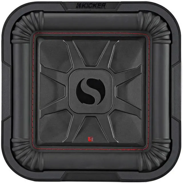 Main image of Kicker 46L7T102 L7T L7-Thin 10-Inch (25cm) Subwoofer, Dual Voice Coil, 2-Ohm, 500 Watt