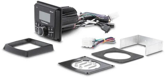 Alt view image 2 of 5 - Rockford Fosgate Punch Marine PMX-1 Digital Media Receiver with 2.3" Dot Matrix LCD Display