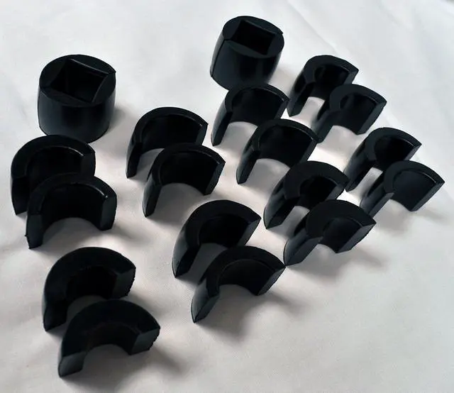 Alt view image 4 of 5 - Kicker Black Mini Wake Tower Enclosures Loaded with Kicker 4" DSC Speakers