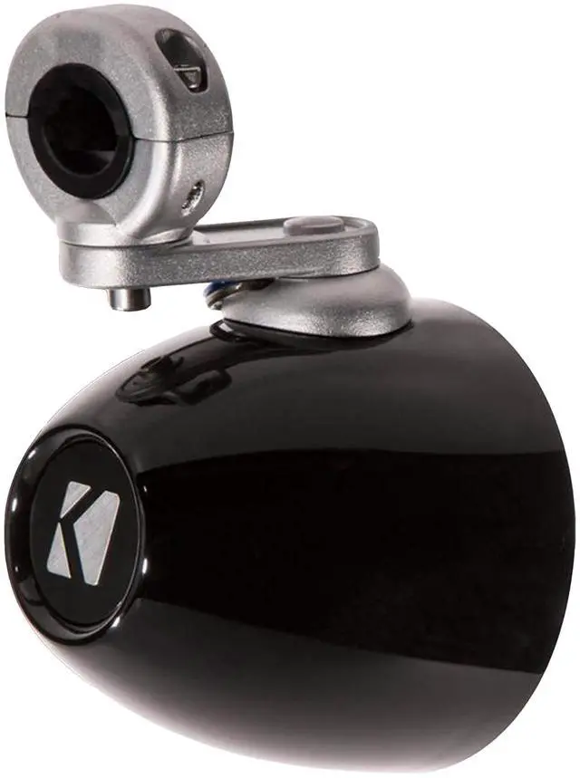 Alt view image 5 of 5 - Kicker Black Mini Wake Tower Enclosures Loaded with Kicker 4" DSC Speakers
