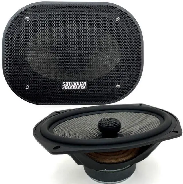 Main image of Sundown Audio SA-69CX v2 6" x 9" 125W RMS Silk Tweeter Coaxial Speakers