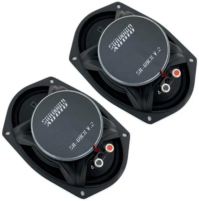Alt view image 3 of 5 - Sundown Audio SA-69CX v2 6" x 9" 125W RMS Silk Tweeter Coaxial Speakers