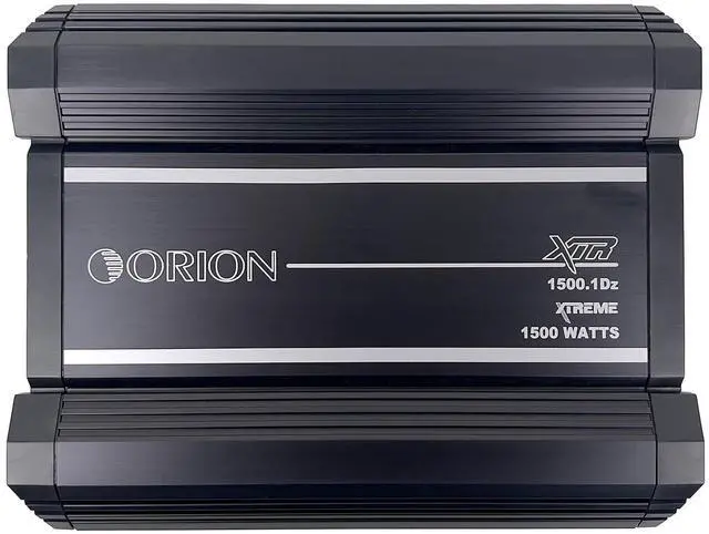 Main image of Orion XTR Series XTR1500.1DZ High Power Monoblock Class-D Car Amplifier - 1500W RMS, 1-Ohm Stable, Low-Pass Crossover, Bass Boost Control, MOSFET Power Supply, Bass Knob Included, Made in Korea