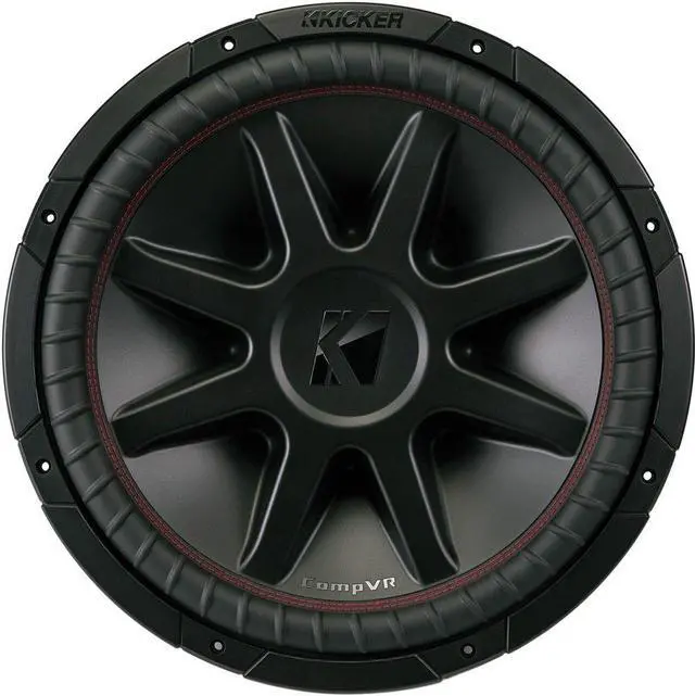 Main image of Kicker CompVR 15-Inch (38cm) Subwoofer, DVC, 2-Ohm, 500W