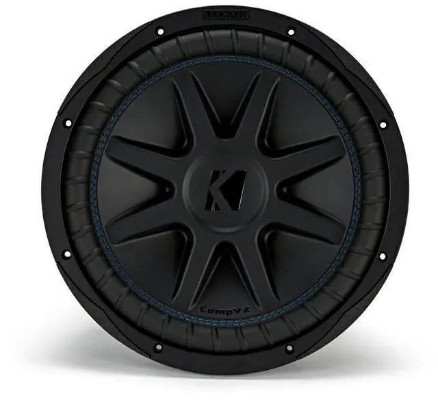 Alt view image 3 of 5 - Kicker CVX122 COMPVX 12" Subwoofer Dual Voice Coil 2-Ohm 750W