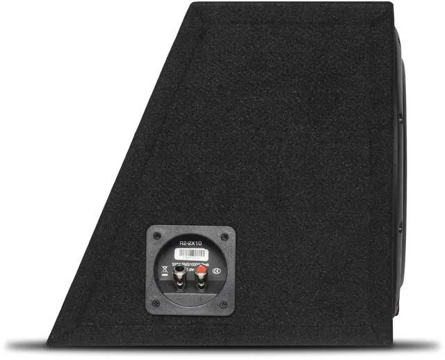 Alt view image 4 of 5 - Rockford Fosgate Prime R2-2X10 Dual 10" Subwoofers in Sealed Loaded Enclosure 500-Watts RMS / 1000-Watts Peak