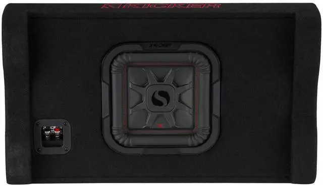 Alt view image 4 of 5 - Kicker 49L7TDF82 Down-Firing 8" L7T 2-Ohm Subwoofer Enclosure, 350 Watts RMS