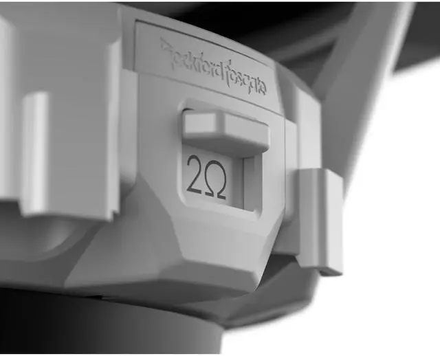 Alt view image 4 of 5 - Rockford Fosgate M1D4-12 Color Optix 12" DVC 4-Ohm Multicolor LED Lighted Marine Subwoofer - White