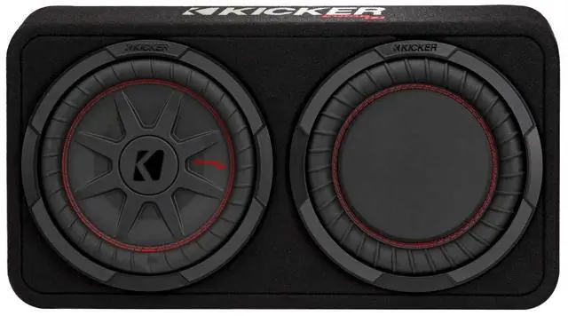 Alt view image 4 of 5 - Kicker 48TCWRT102 CompRT 10" subwoofer in Thin Profile Enclosure, 2ohm