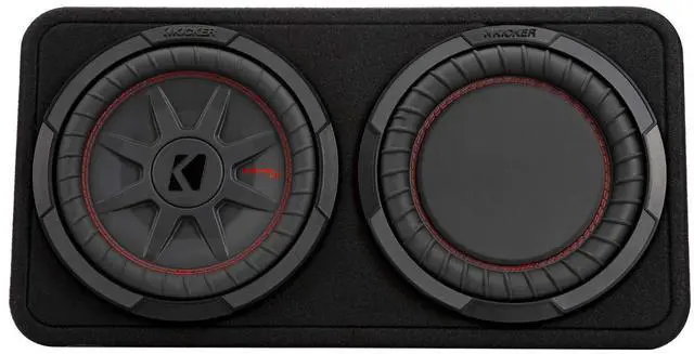 Alt view image 5 of 5 - Kicker 48TCWRT102 CompRT 10" subwoofer in Thin Profile Enclosure, 2ohm
