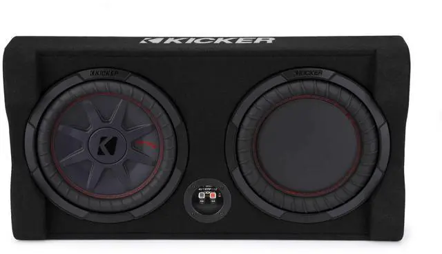 Main image of Kicker 48TRTP102 10" Down Firing Sub & Passive Radiator, 2-Ohm