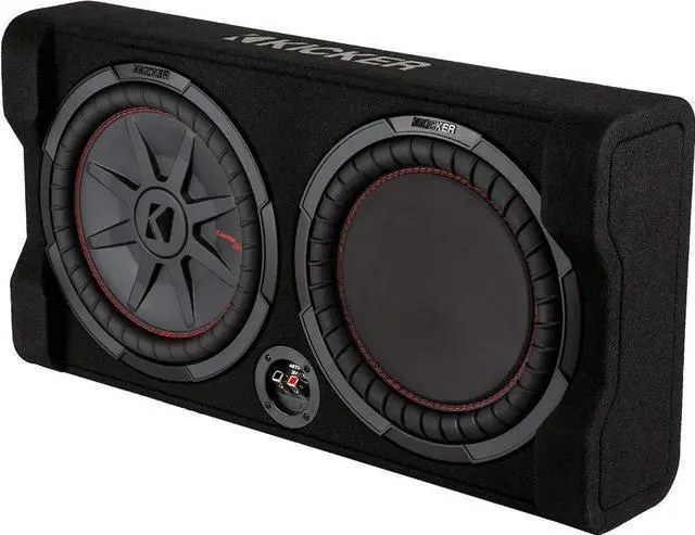 Alt view image 4 of 5 - Kicker 48TRTP102 10" Down Firing Sub & Passive Radiator, 2-Ohm