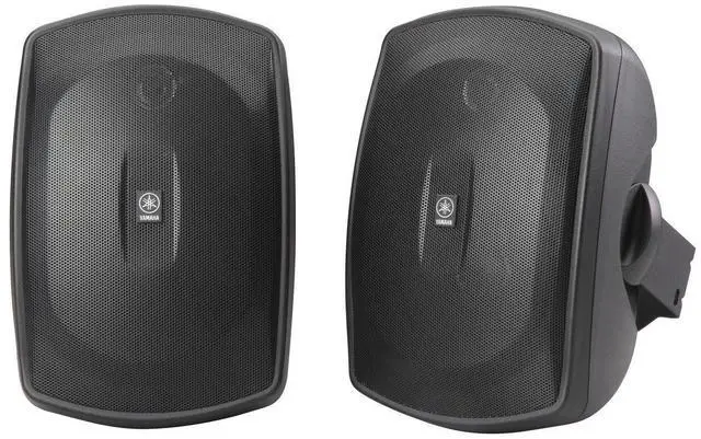 Main image of YAMAHA NS-AW190BL 2-Way Indoor/Outdoor Speakers (Pair, Black)