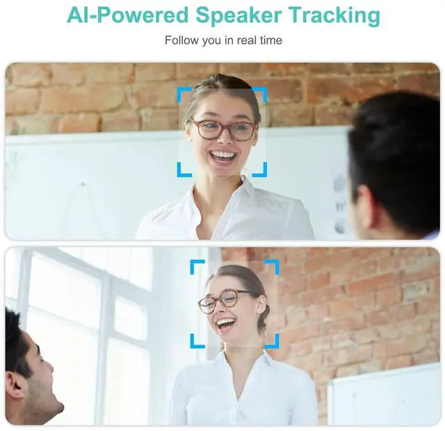 Alt view image 5 of 5 - RayBit 4K Pro Audio and Video Conference Room Camera with Remote Control for Windows TV, AI-Powered HD Webcam with Microphone & Speaker for Desktop Computer/PC/Monitor/Laptop/Teams/Zoom/Skype