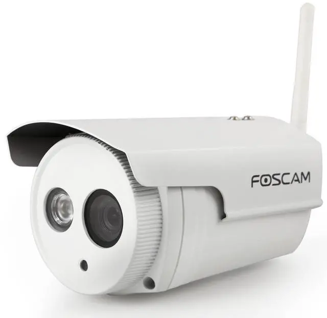 Alt view image 2 of 5 - Foscam HD 720P Outdoor WiFi Security Camera  Weatherproof IP66 Bullet / 1MP IP Wireless Surveillance Camera System with iOS/Android App, Night Vision up to 65ft, and More (FI9803P)